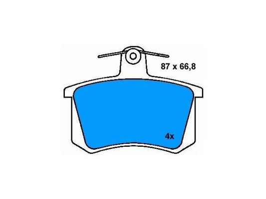 購入 4A0698451 BMW ブレーキパッド online manufacture