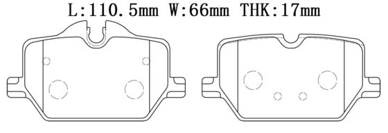 購入 34206888835 BMW ブレーキパッド online manufacture