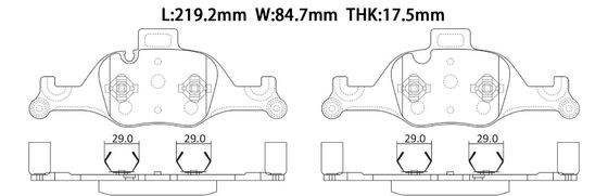 購入 34106888482 BMW ブレーキパッド online manufacture