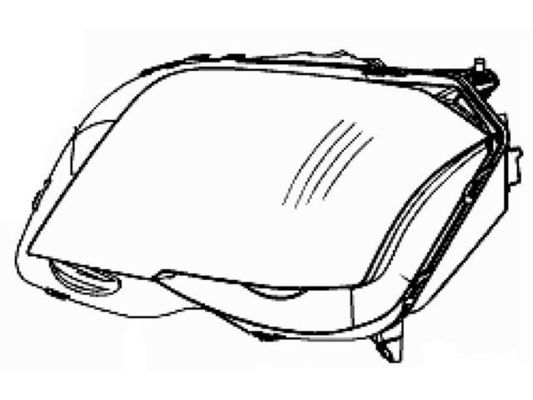 2048208859 MERCEDES-BENZ GLK-CLASS (X204) のヘッドライトについて