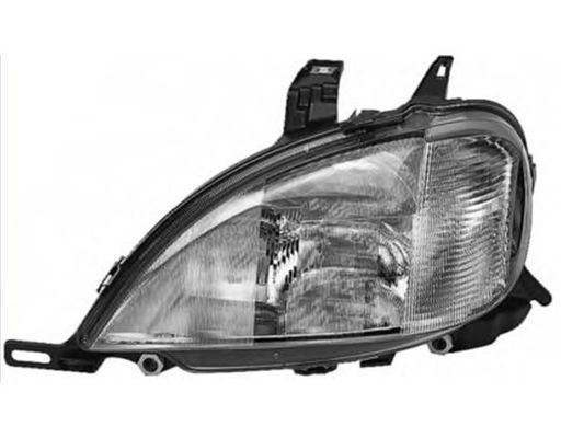 MERCEDES-BENZ M-CLASS (W163) のヘッドライト